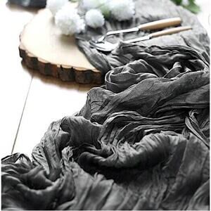 10 feet Cotton Cheesecloth EXTRA LONG TABLE RUNNER Gauze Wedding Party Linens